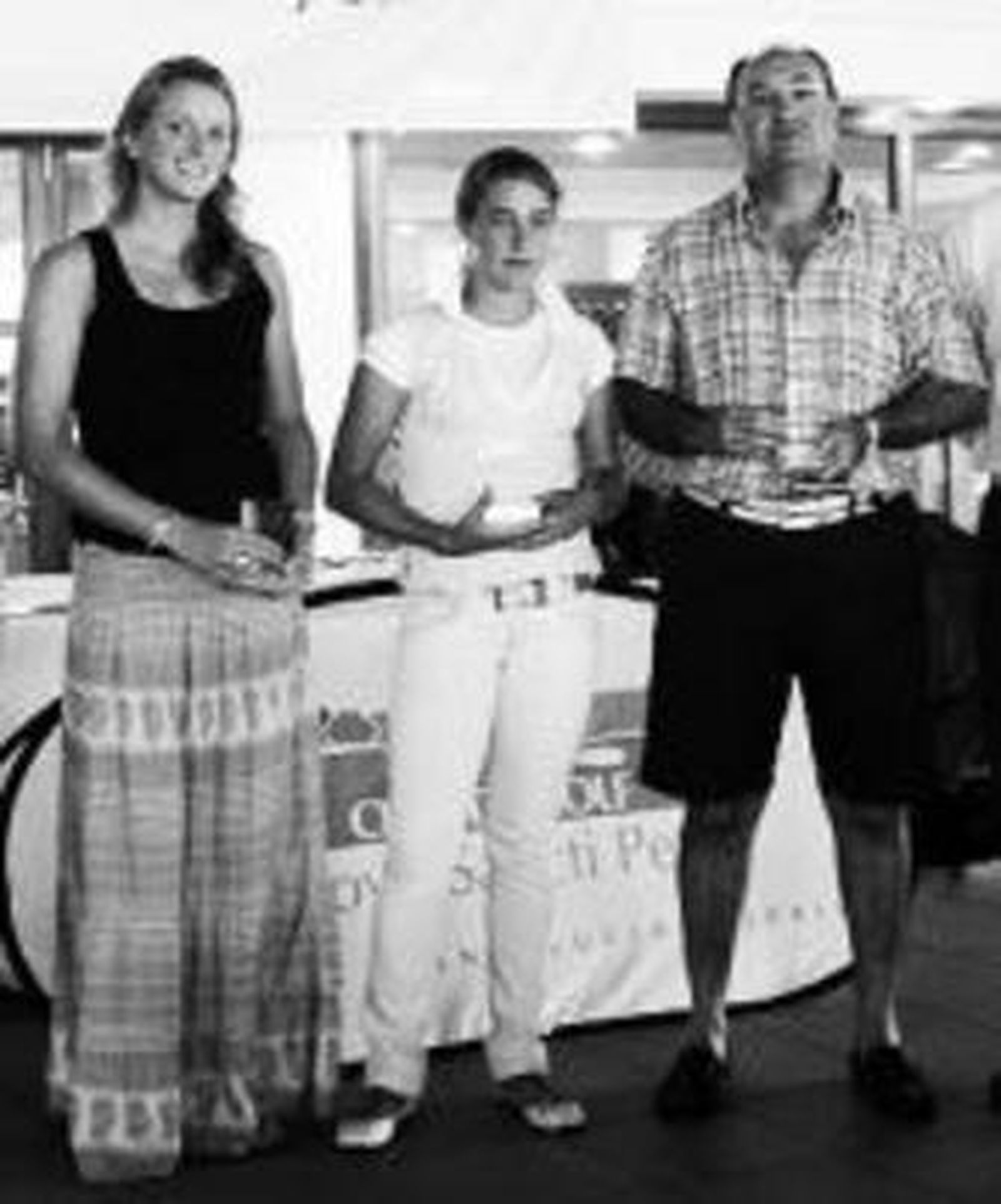 Los ganadores de la prueba Honda.