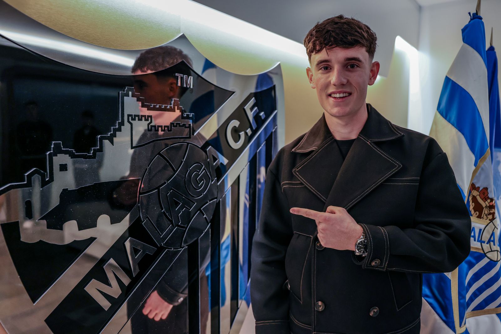 Aaron Ochoa, en su renovación.