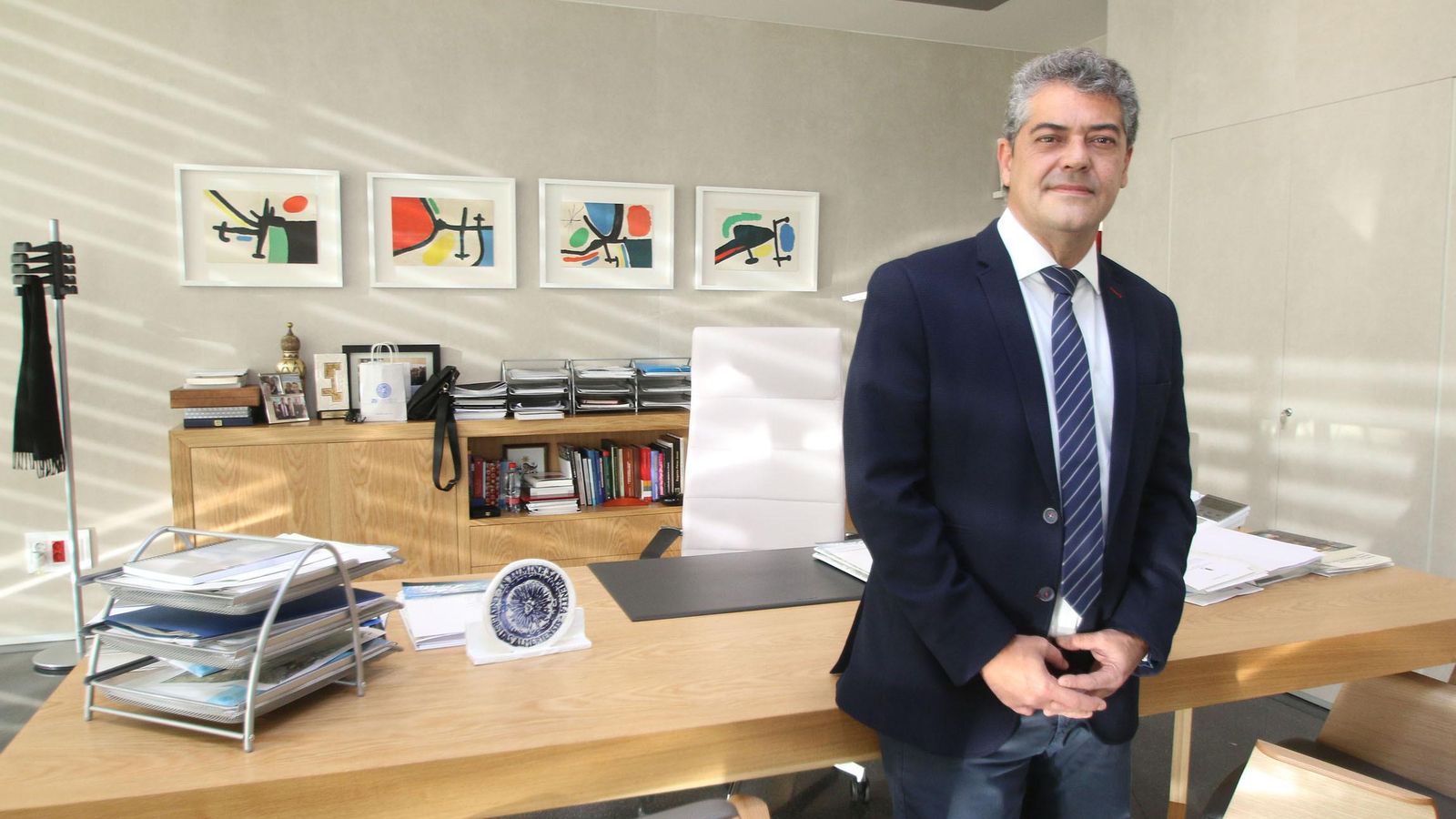 Carmelo Rodríguez, rector de la Universidad de Almería