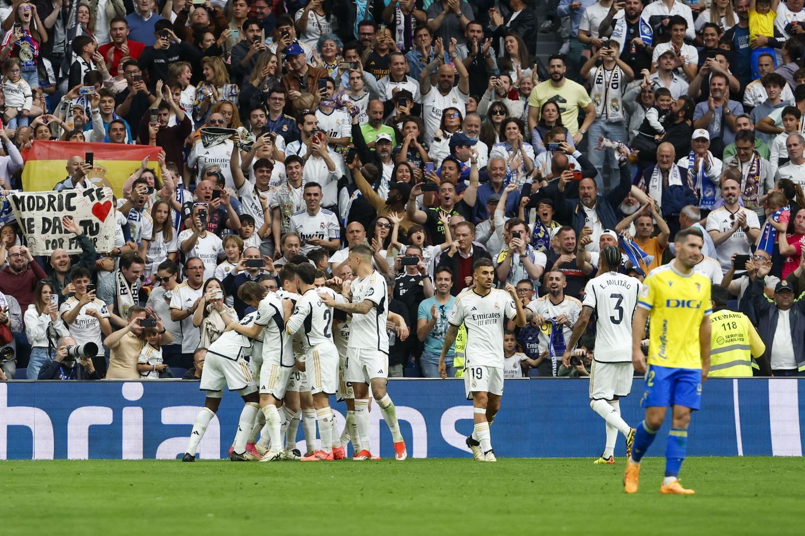 Las imágenes del partido Real Madrid - Cádiz CF
