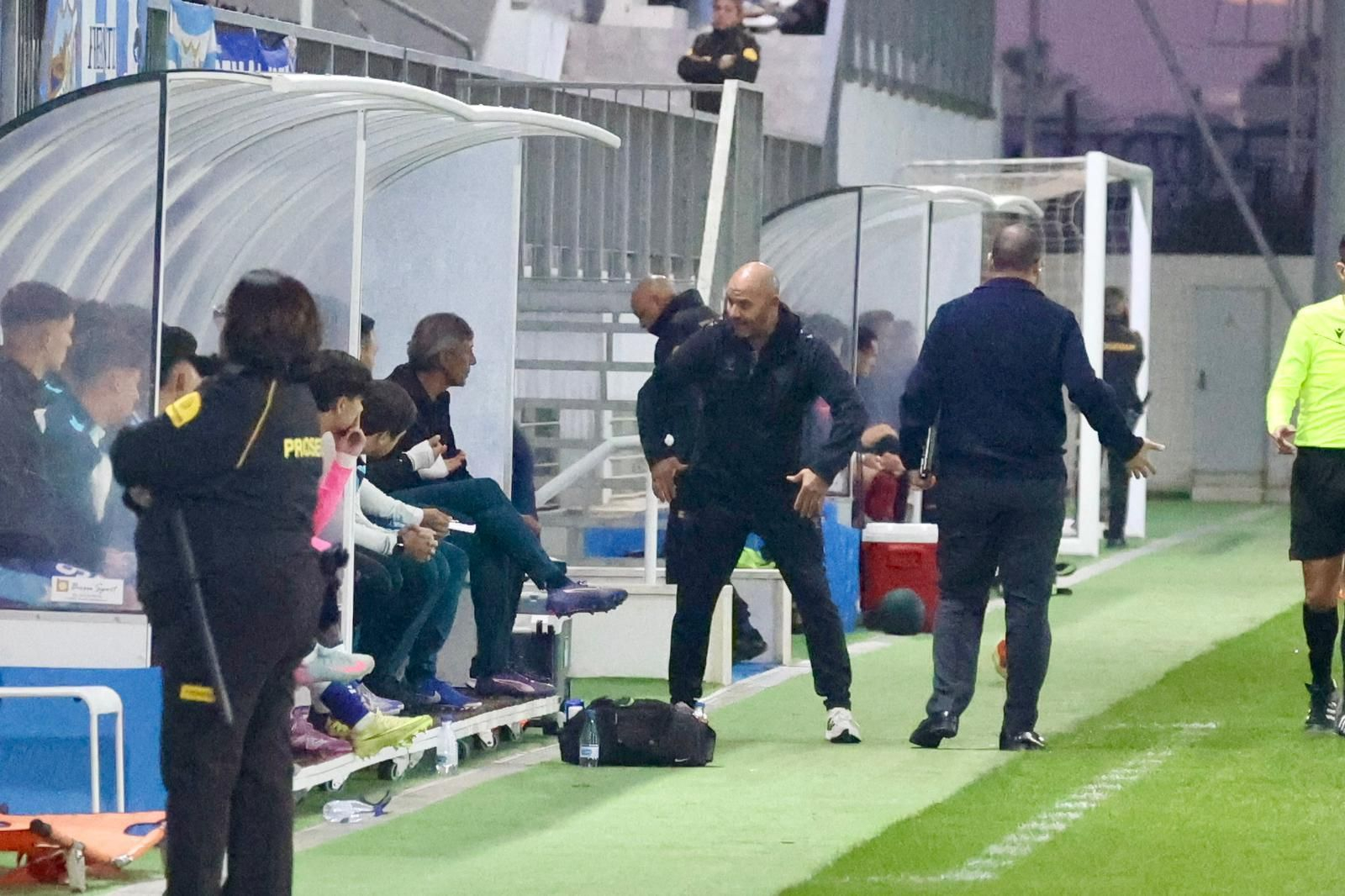 Atlético Malagueño - La Unión: Derrota en el duelo del morbo y del debut de Bravo