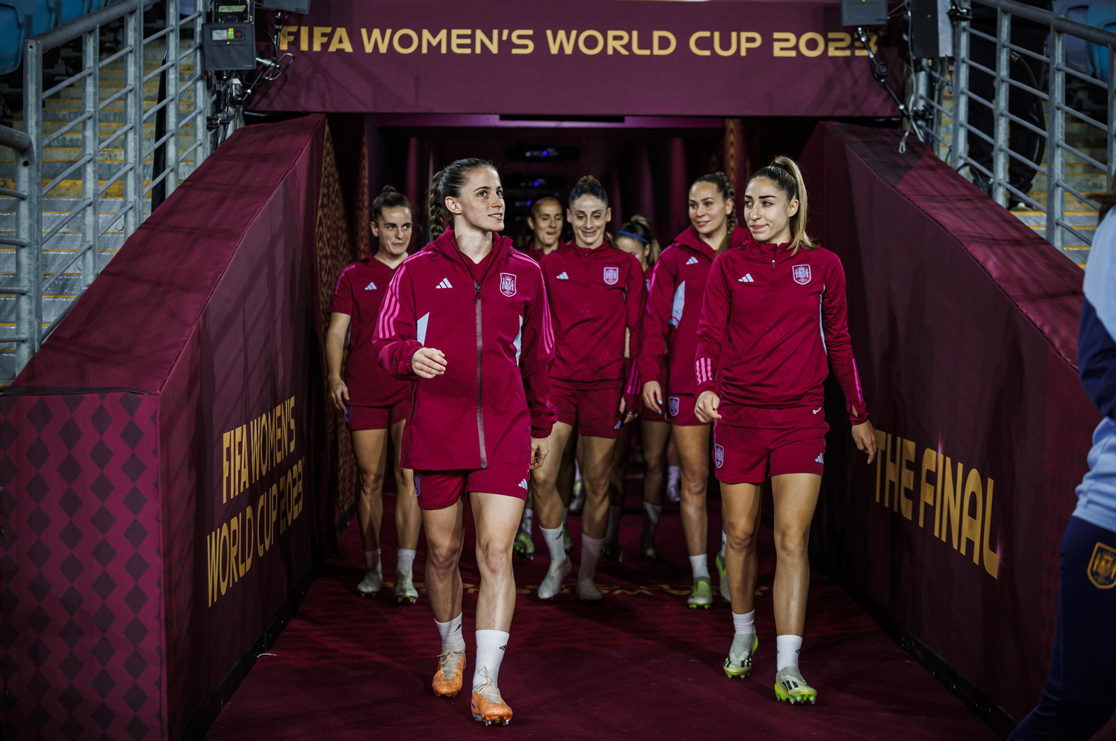 Las fotos previas a la final del Mundial femenino