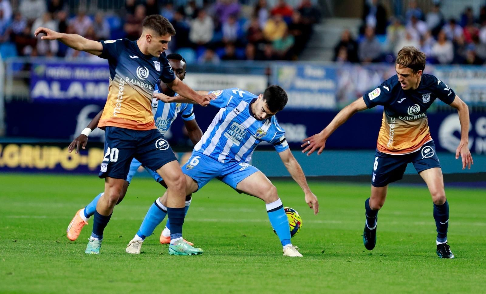 El Málaga CF-Leganés, en fotos
