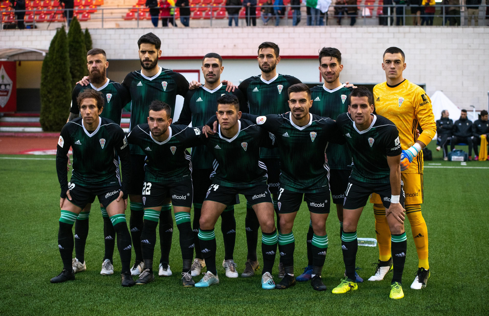 Once inicial del Córdoba CF ante el Sanse en la Copa del Rey.