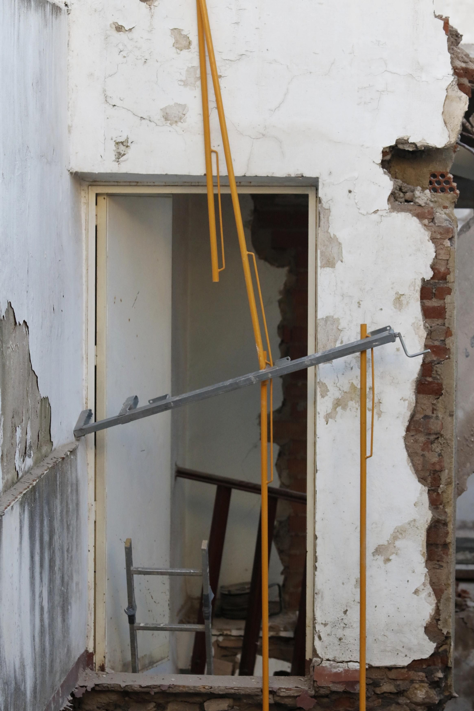 El derrumbe de la casa de la calle San Acisclo en Córdoba, en imágenes