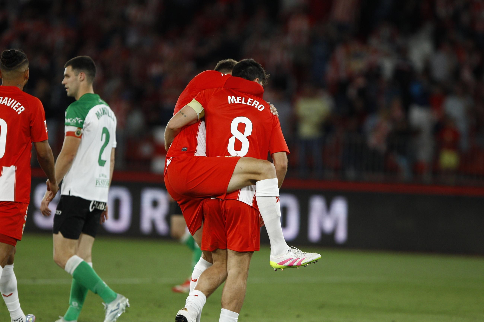 U.D. Almería-Racing de Santander, en imágenes