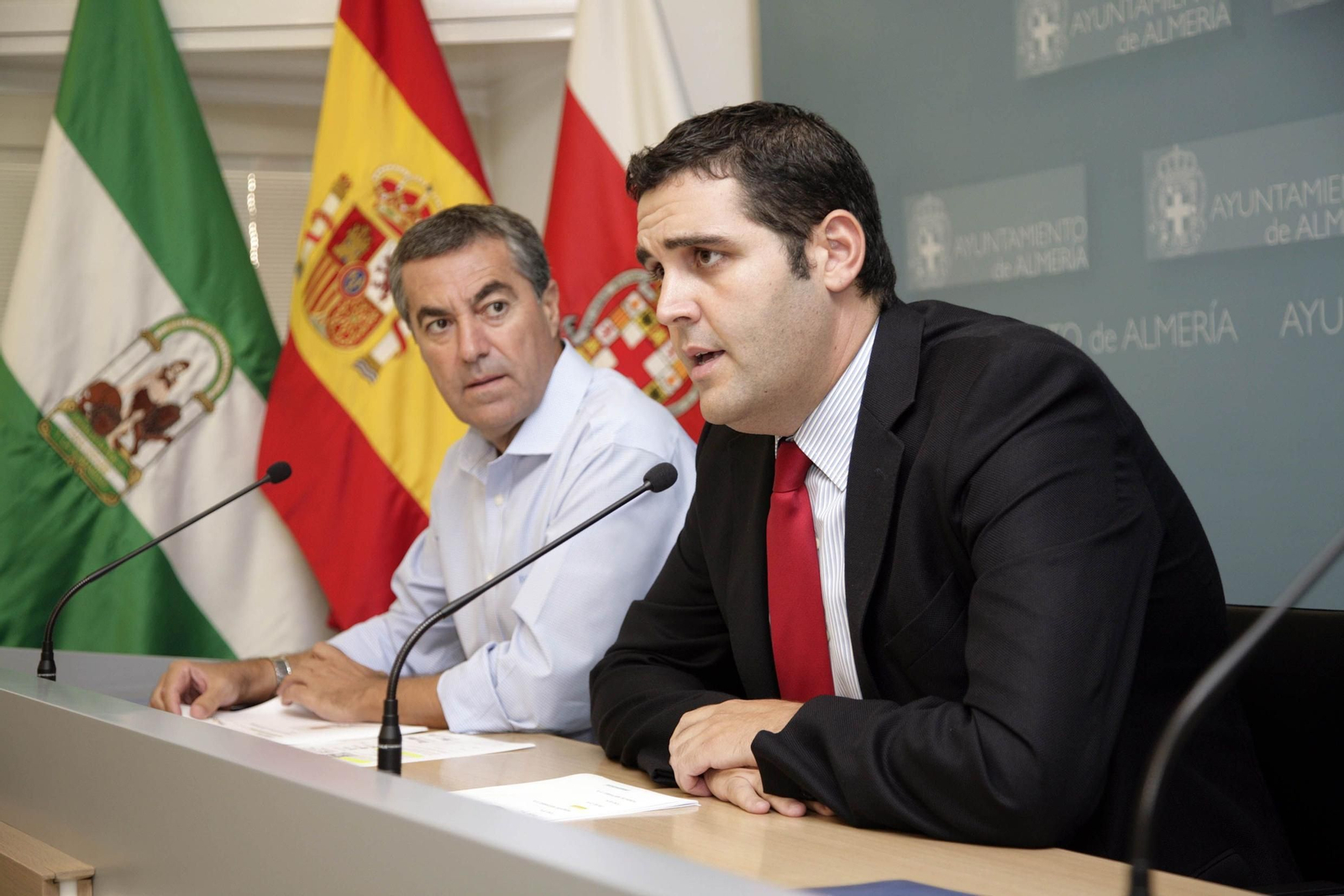 Carmelo Torres, en una imagen de archivo junto a Juanjo Alonso