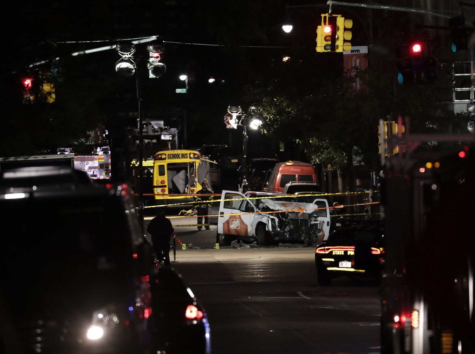 El atentado de Manhattan, en imágenes