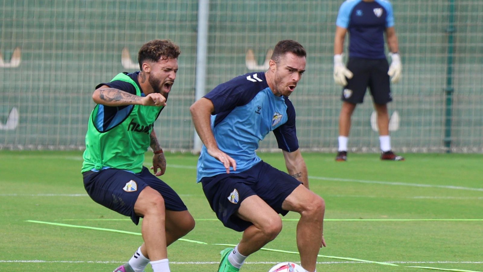 El Málaga CF prueba la Ciudad Deportiva de Arraijanal