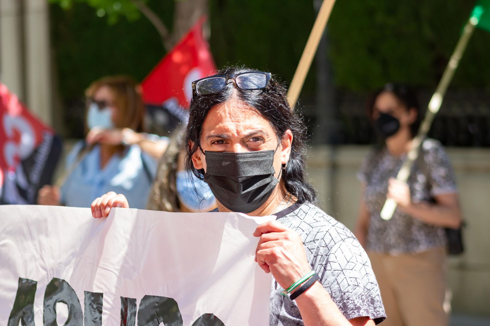 Fotos: manifestación en Granada por unos servicios públicos dignos y estables