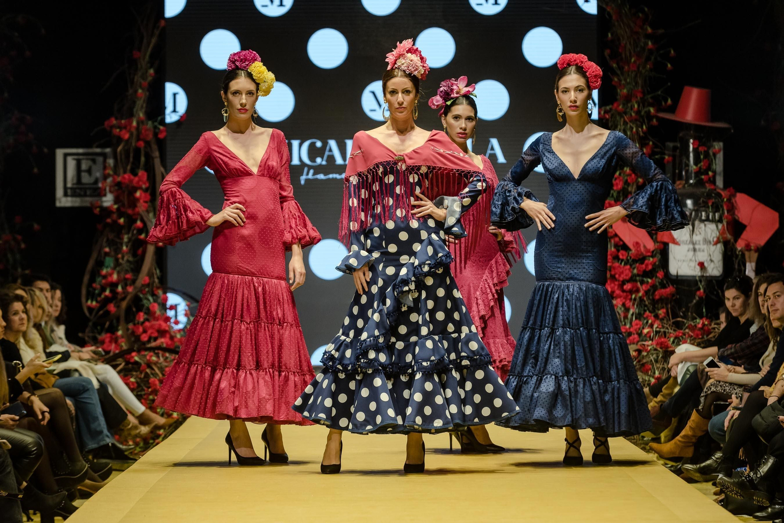 Imágenes de la cuarta jornada de la 'Pasarela Flamenca 2020'