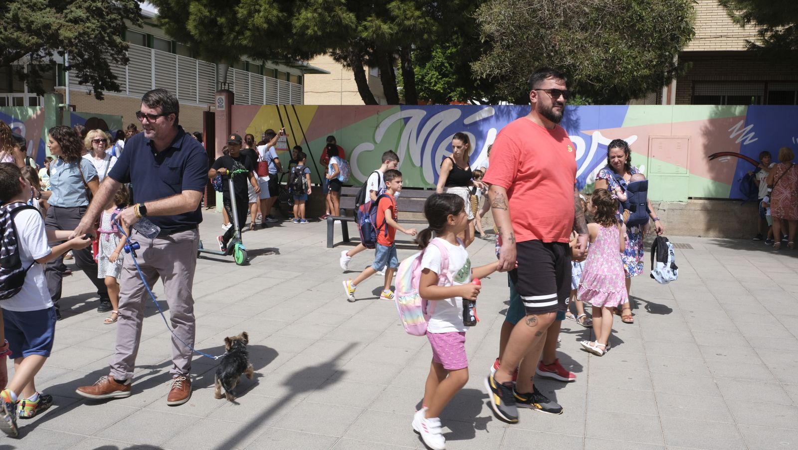 Imágenes del primer día de curso escolar en Almería