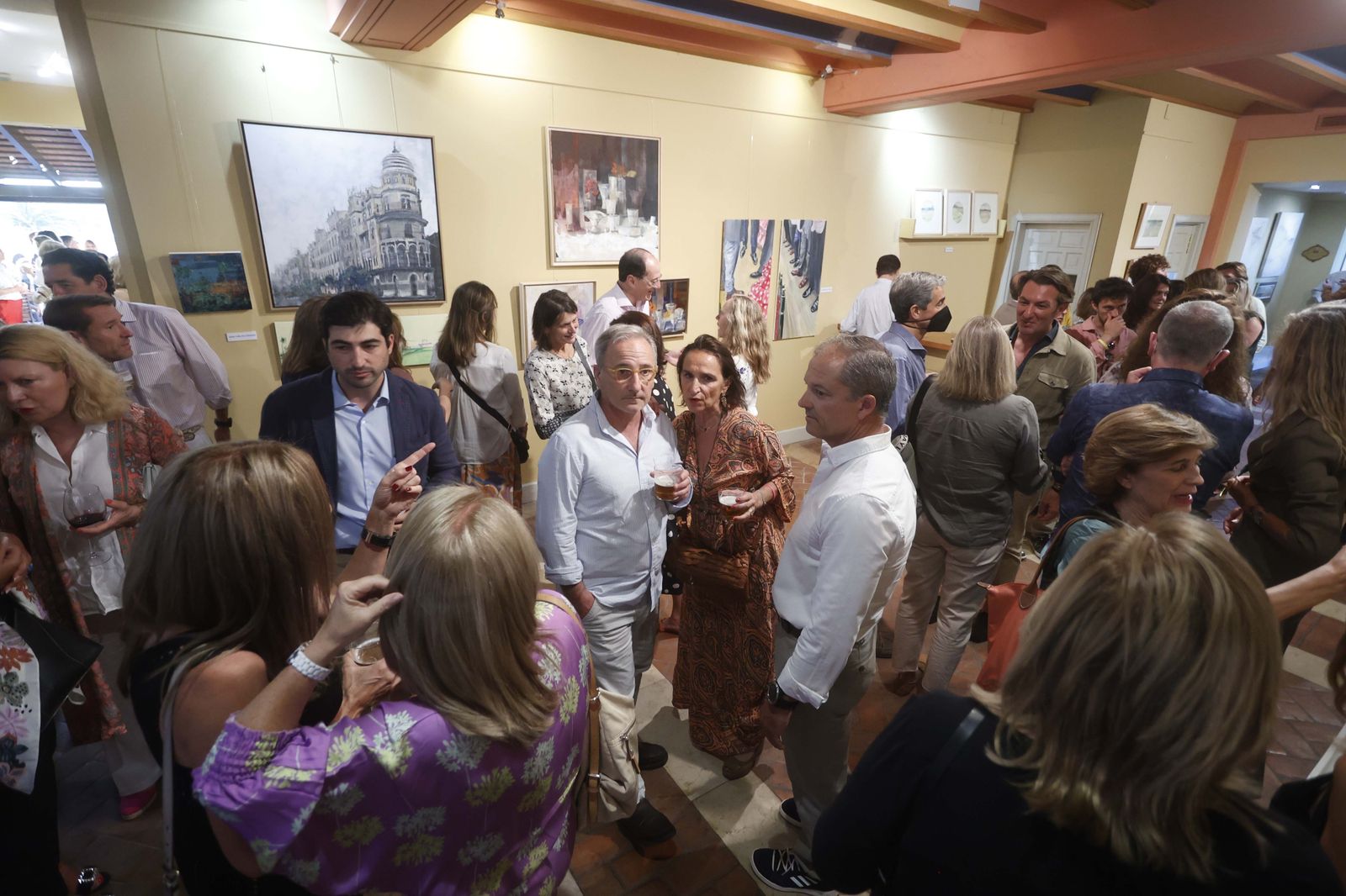 Inauguración de la exposición por del 30 aniversario Del Real Club de Golf