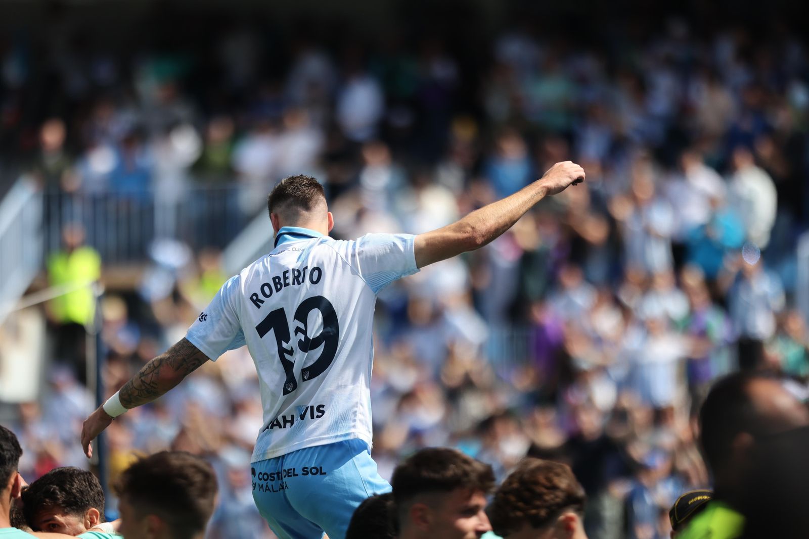 El Málaga CF - Intercity, en fotos