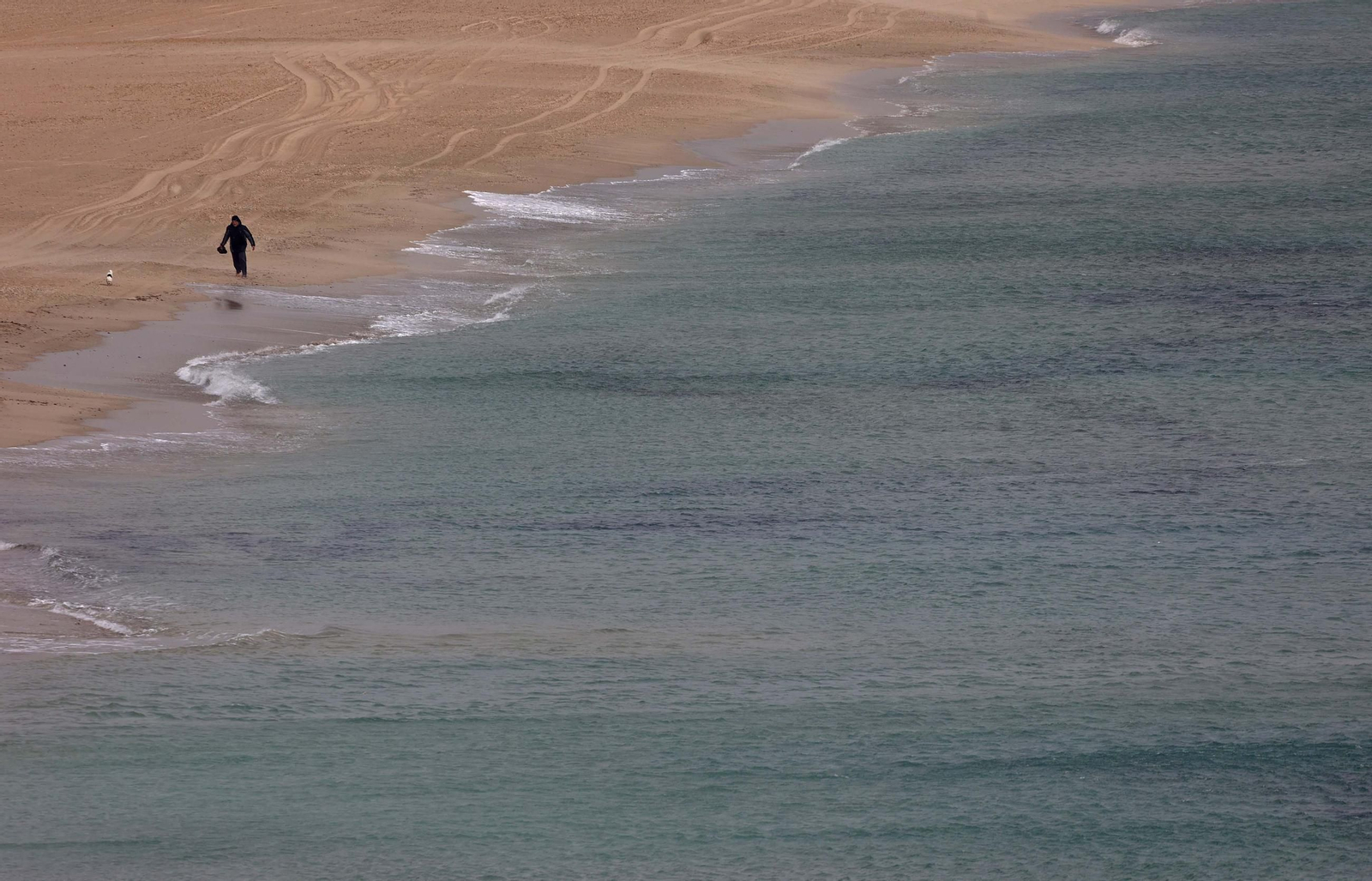Fotos de los efectos de la borrasca Herminia en Algeciras