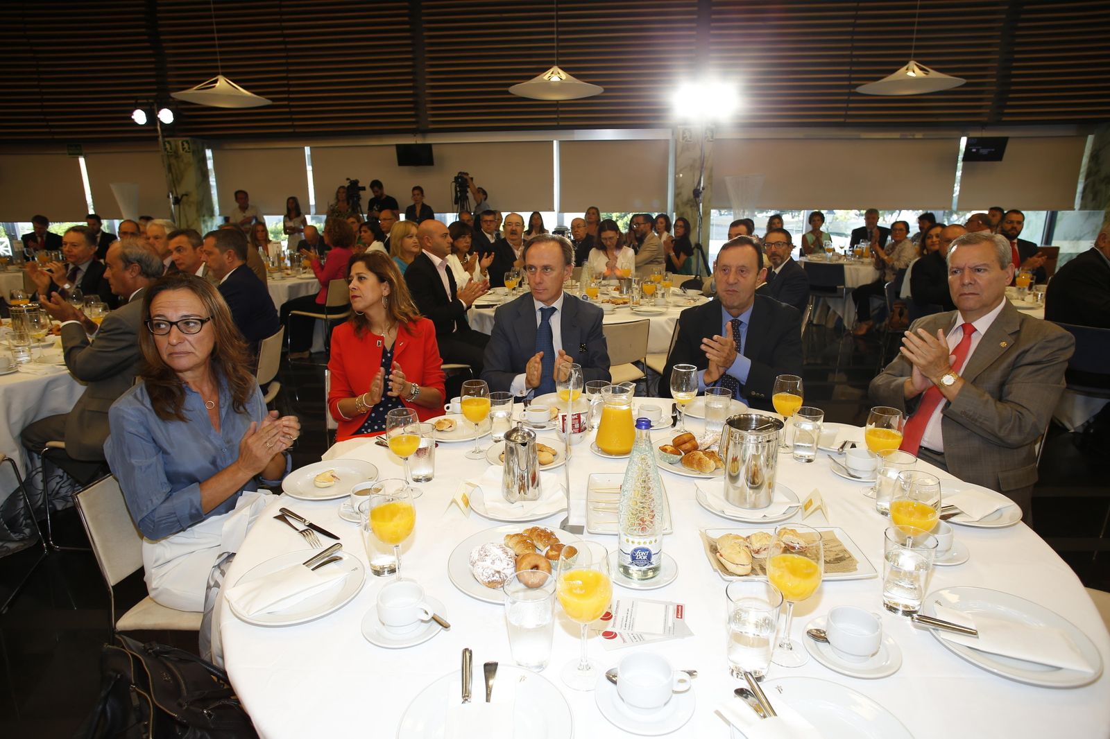 Esther Megías, Carmen González, Jaime Tovar, Juan Expósito, Antonio de María.