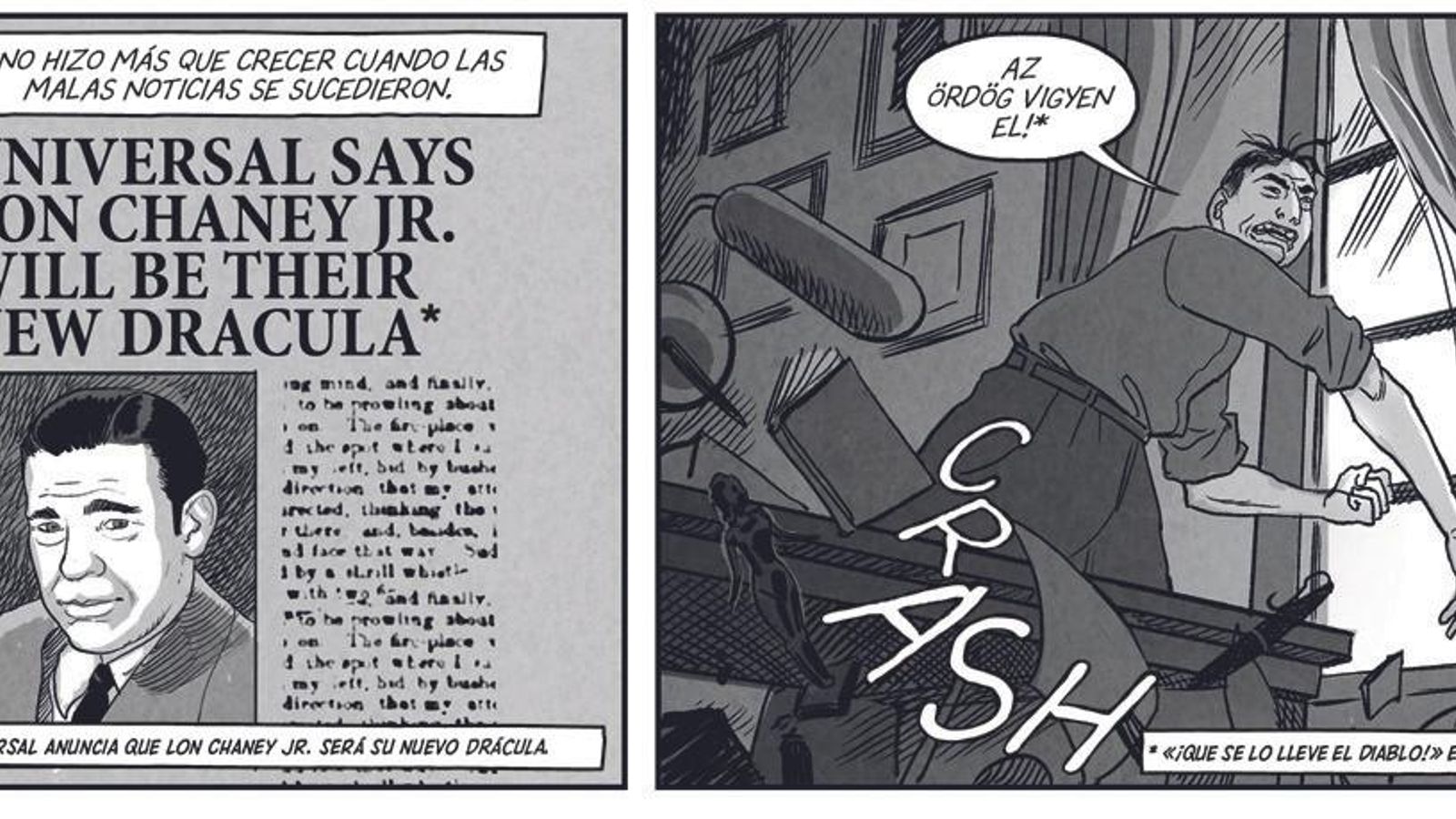 Lugosi ve cómo le intentan arrebatar su papel estrella.