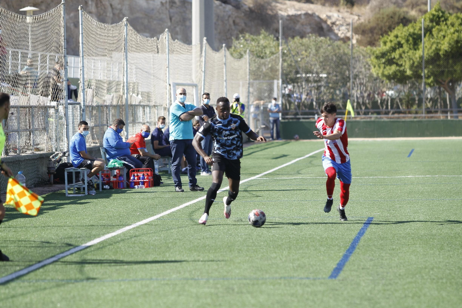 Las imágenes del derbi almeriense