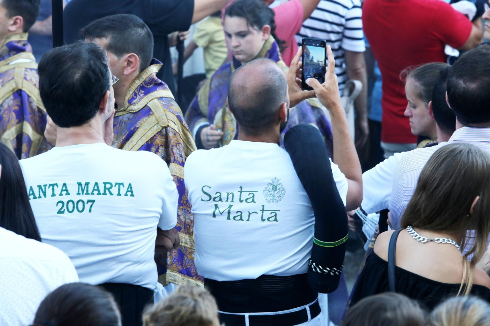 La procesión de Santa Marta en imágenes