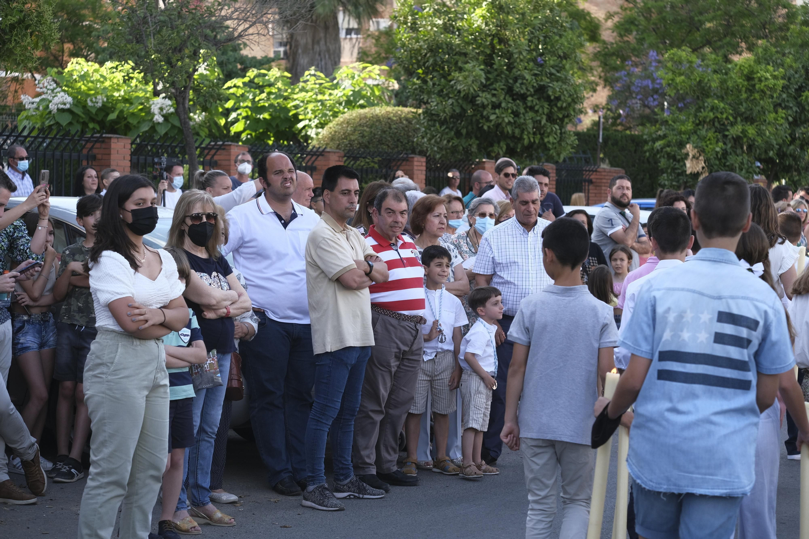 La procesión de la Virgen de Fátima de Córdoba, en imágenes