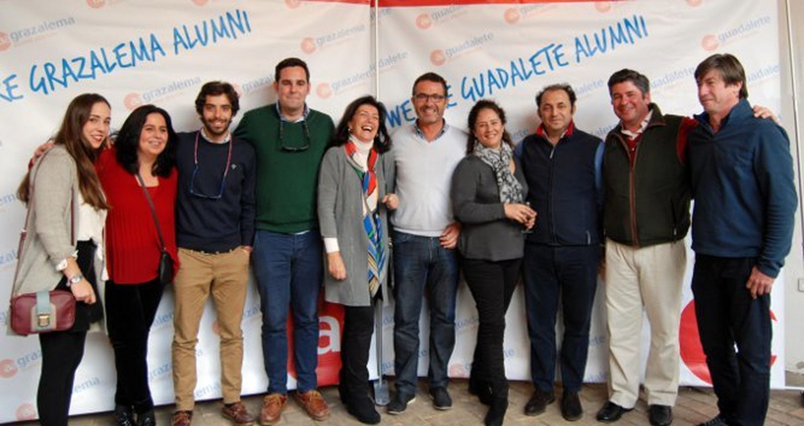 María Gamero, Mercedes Sánchez Trujillano, José María Nieto, Fernando López de Carrizosa, Loleta Guerra, Ignacio Grimaldi, Rocío Mendoza, Jaime Arias, Gonzalo Bernal y Pablo Grosso.