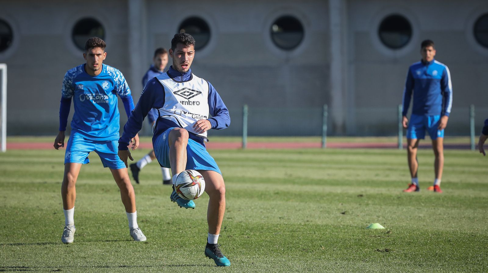 Entrenamiento del Xerez DFC en el Pepe Ravelo