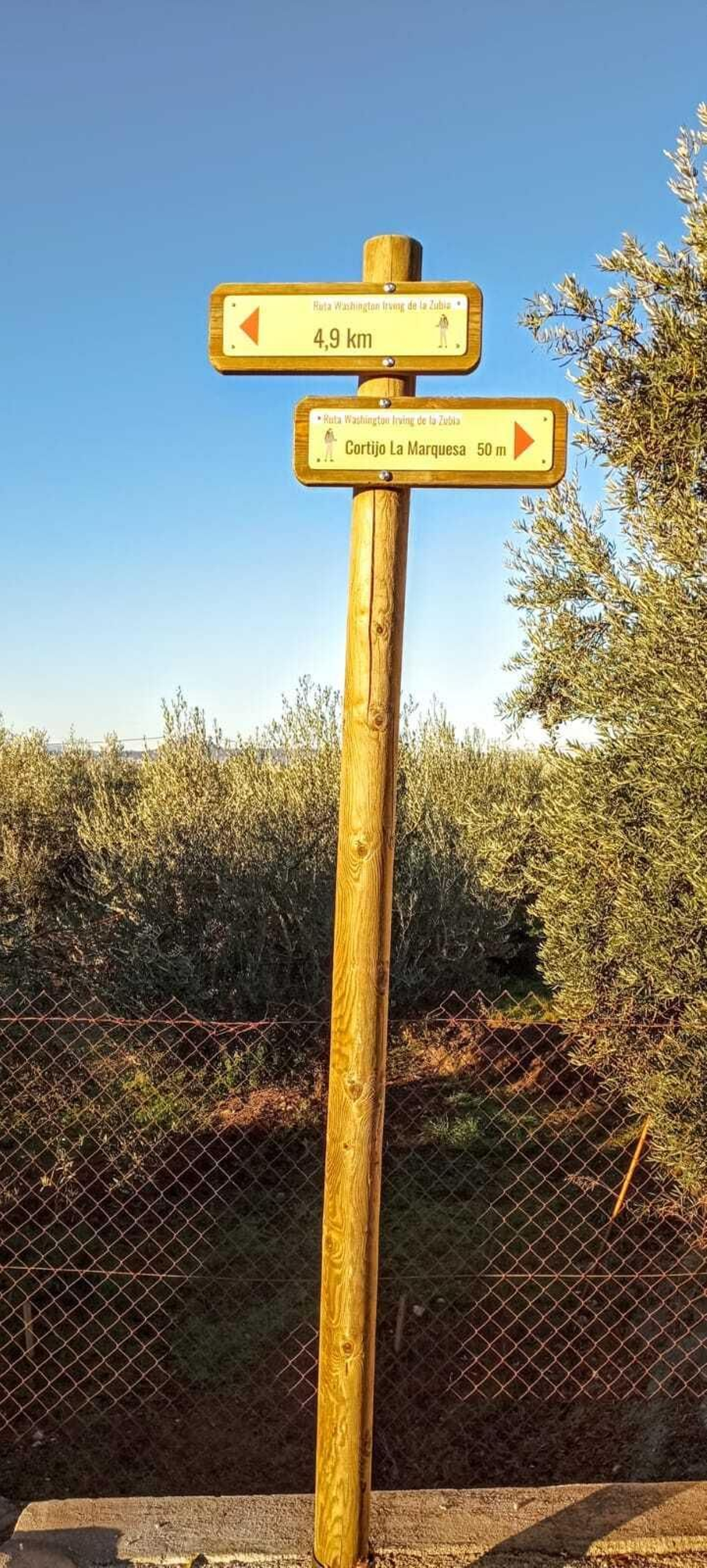 Senderismo en Granada | Imágenes de la nueva ruta en honor a Washington Irvin