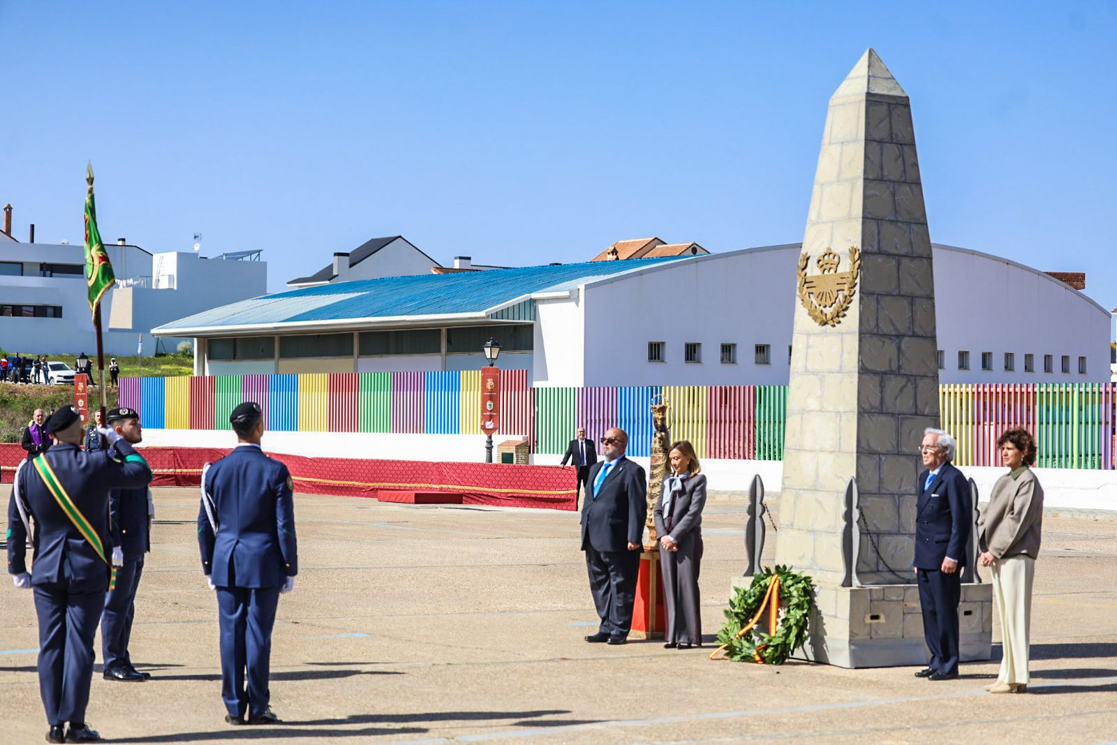 Fotografías del Acto Militar presidido por S.M. el Rey Felipe VI con motivo del centenario del Plus Ultra