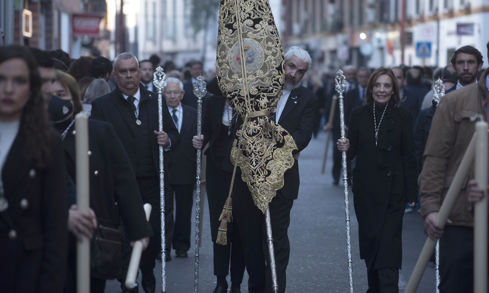 Imágenes del Vía crucis extraordinario del Cachorro por las calles de Triana