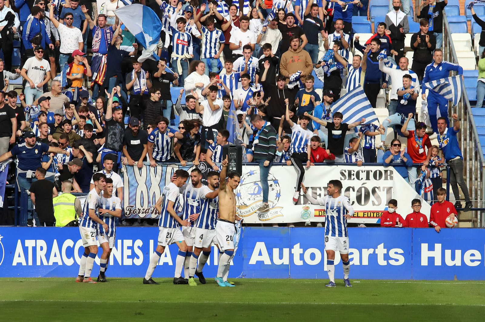 Imágenes del Recreativo de Huelva-Cartaya