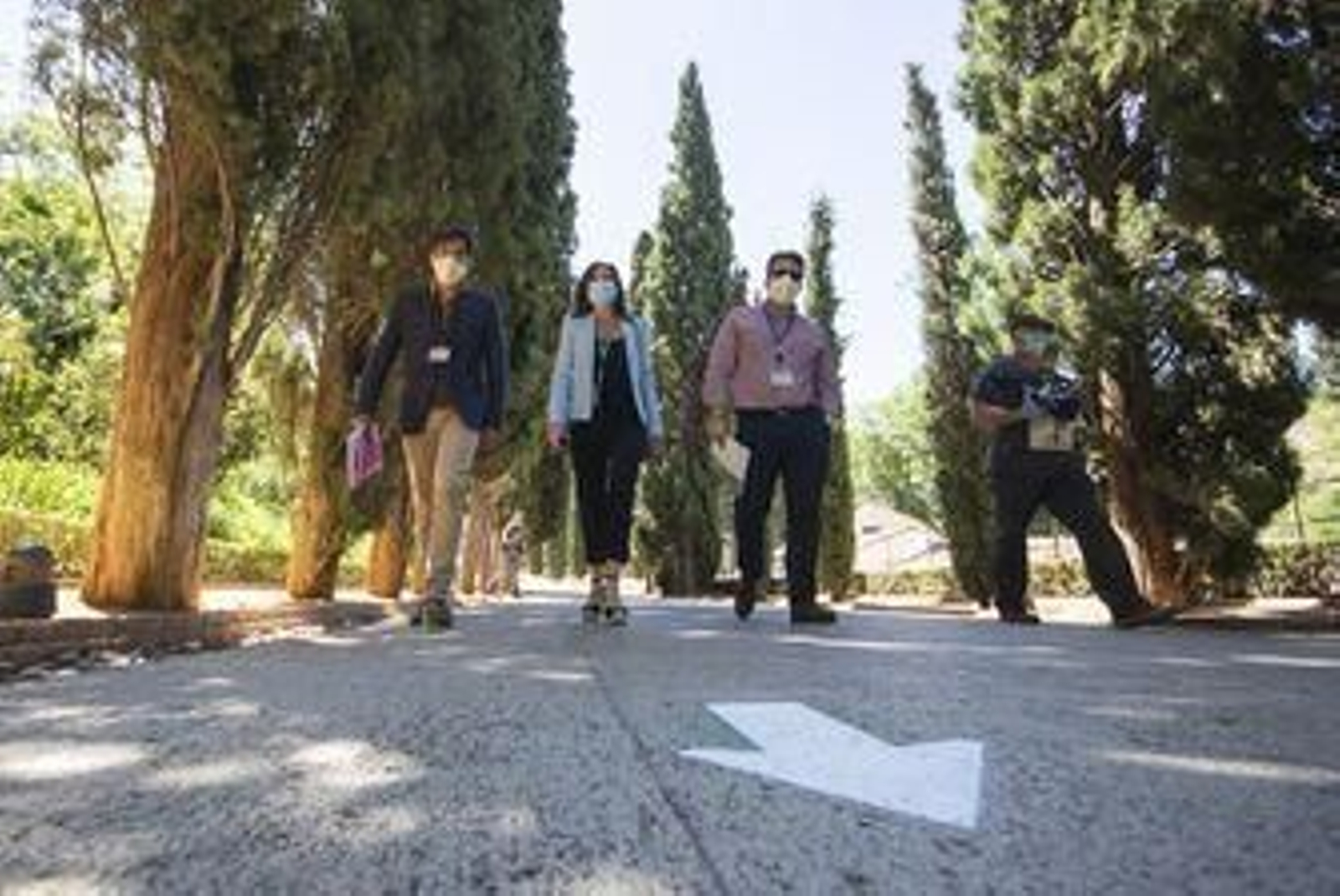 Fotos: así prepara la Alhambra la reapertura del miércoles