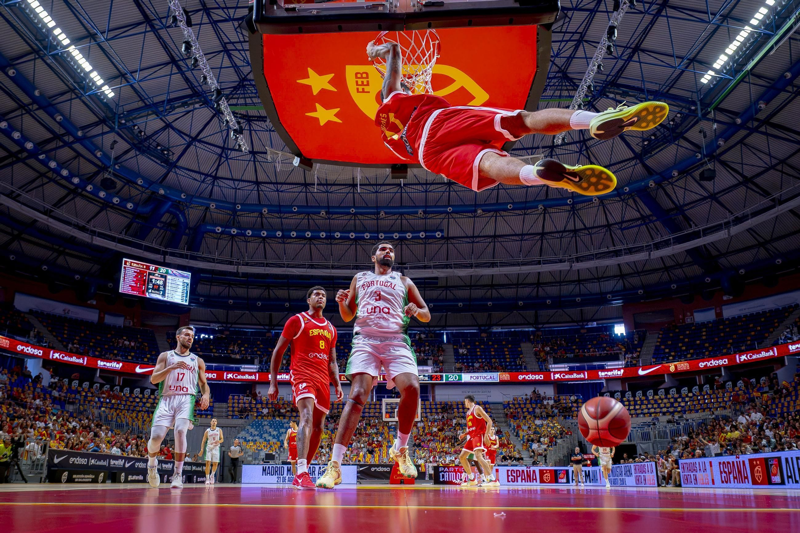 España B - Portugal en Málaga, en fotos