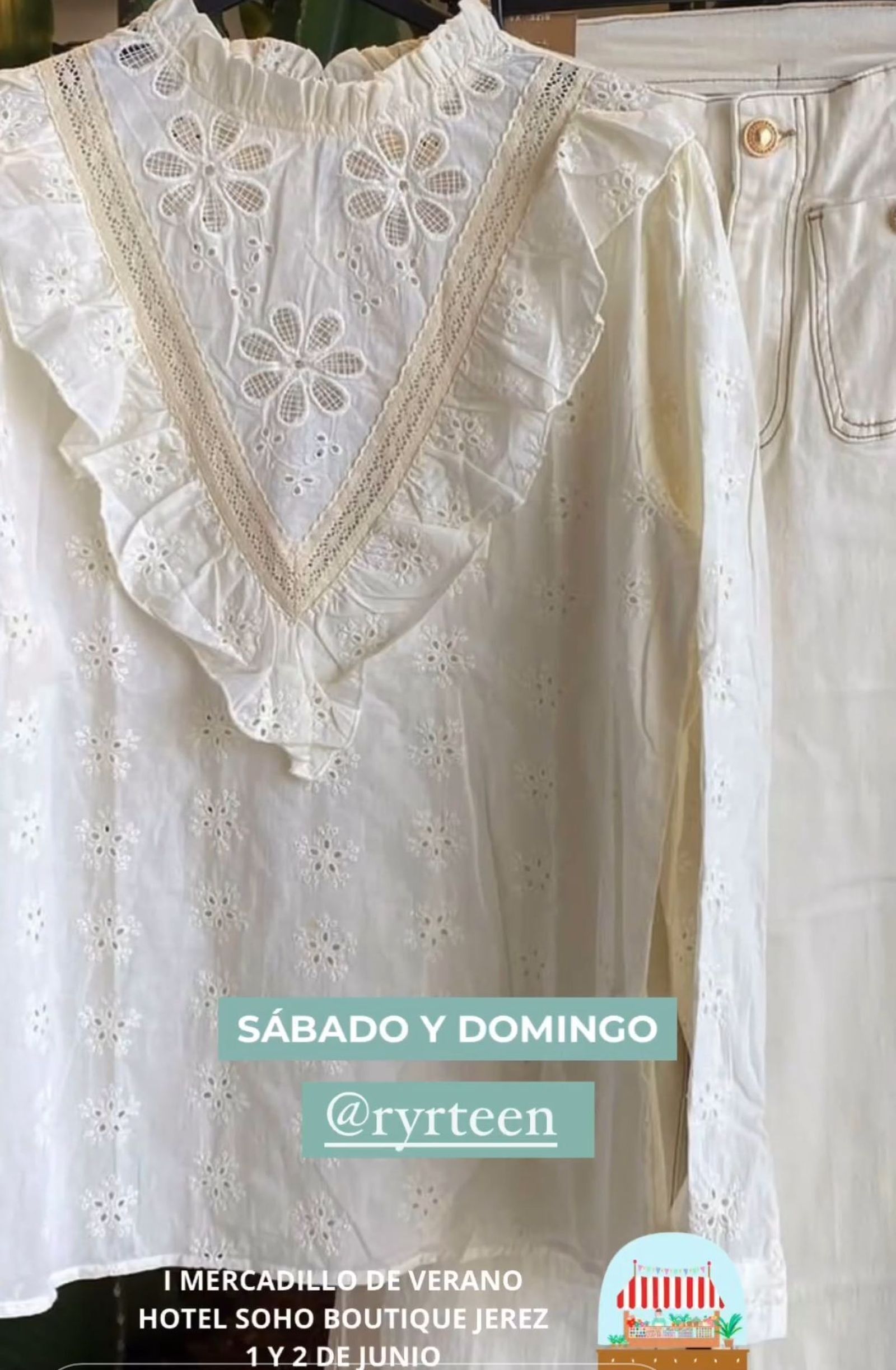 Prendas de una de las marcas de Mercadillos con Encanto.