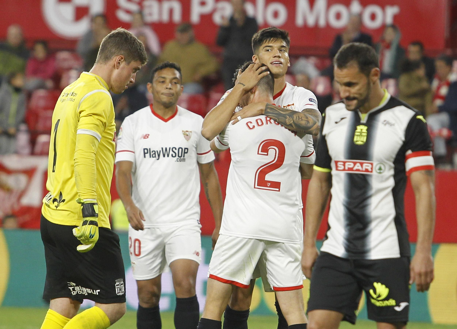 El Sevilla FC-Cartagena, en imágenes