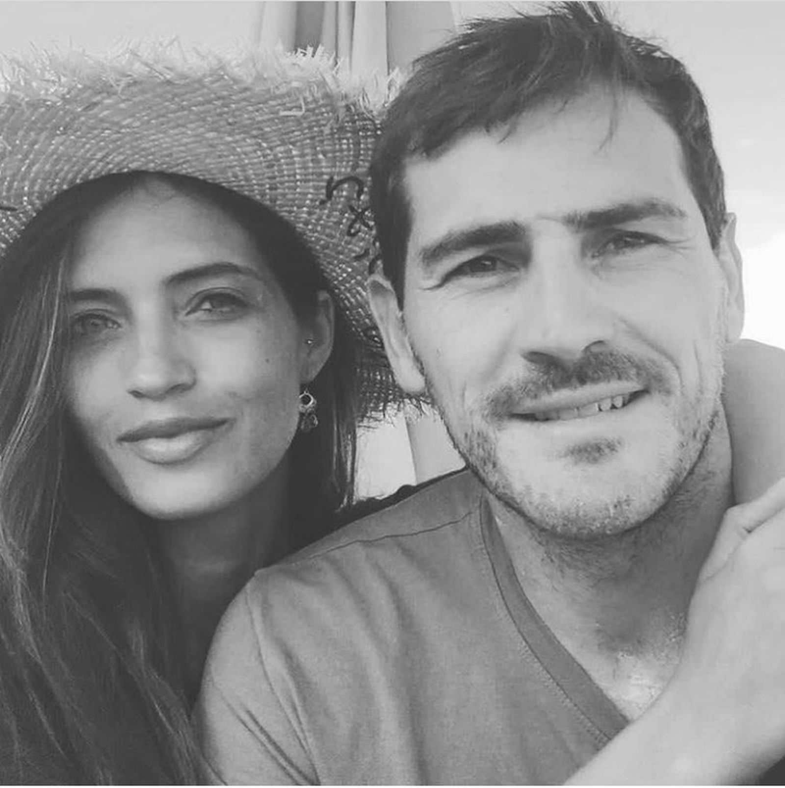 Iker Casillas y Sara Carbonero en una foto cuando estaban juntos