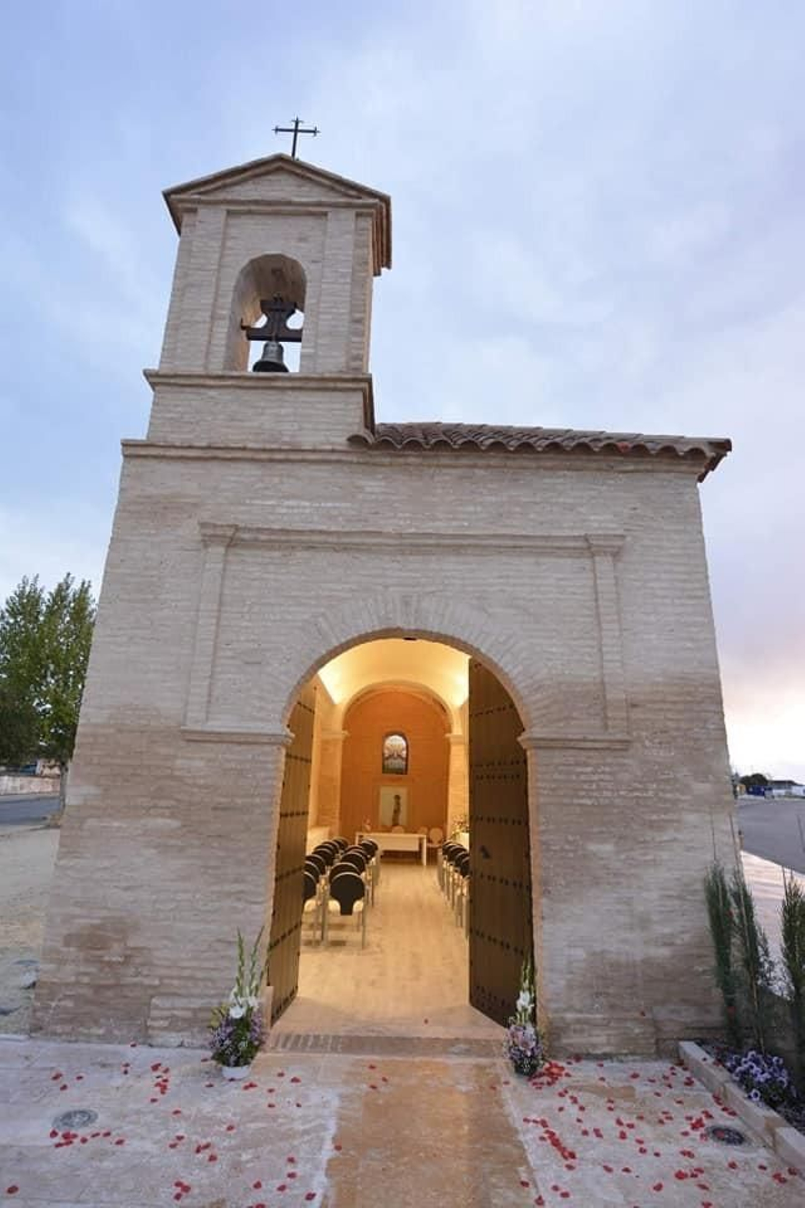 Ermita de la Consolación, ya restaurada.