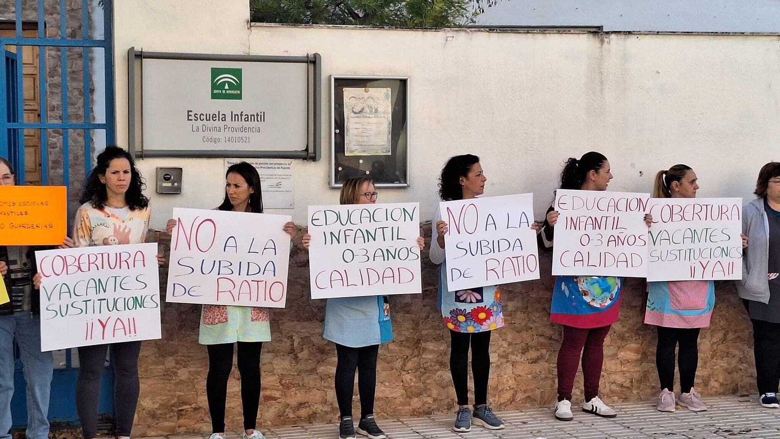 Un momento de la concentración.