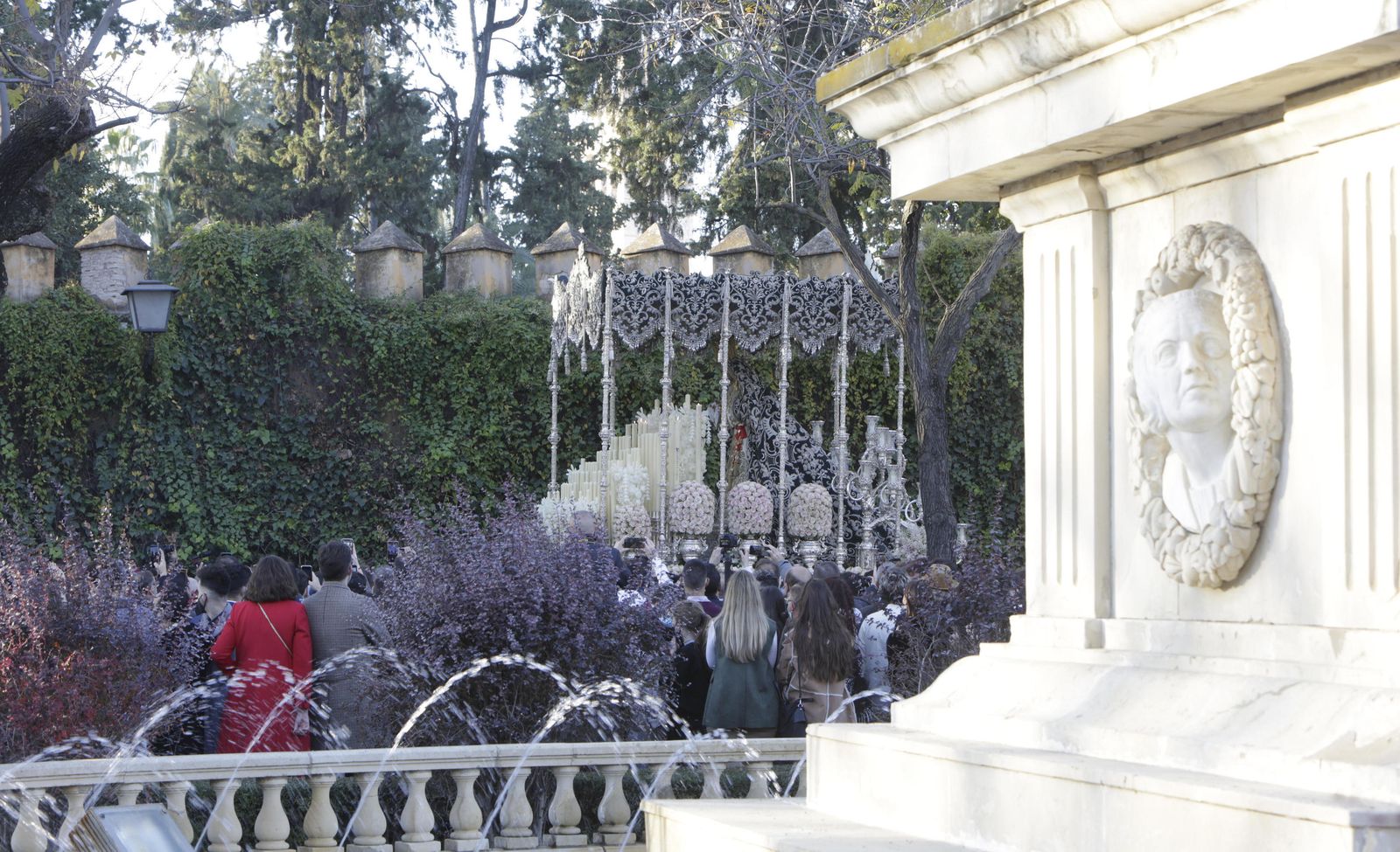 La Candelaria por los Jardines de Murillo
