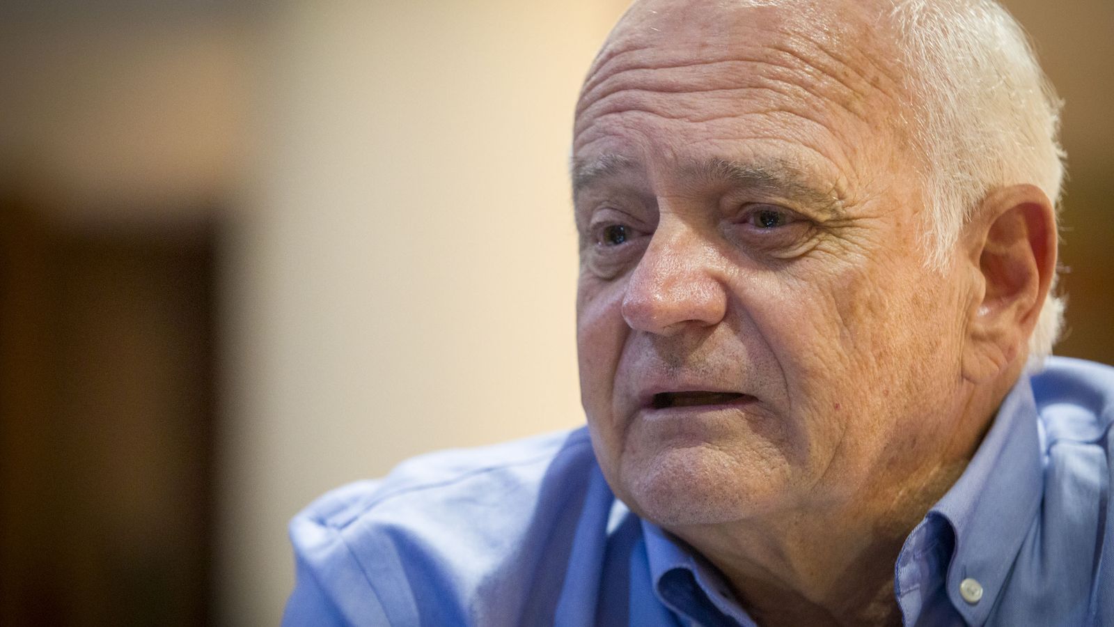 Jesús Oliden, durante la entrevista concedida a 'Diario de Cádiz'