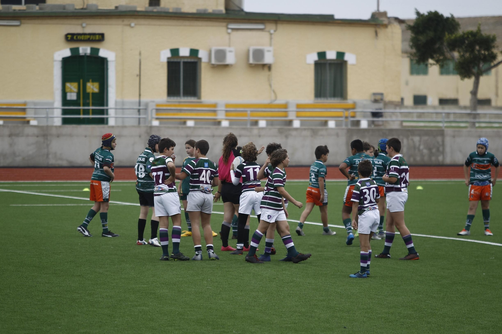 Fotogalería rugby sub-12 andaluz en la Base de La Legión. Viator (Almería)