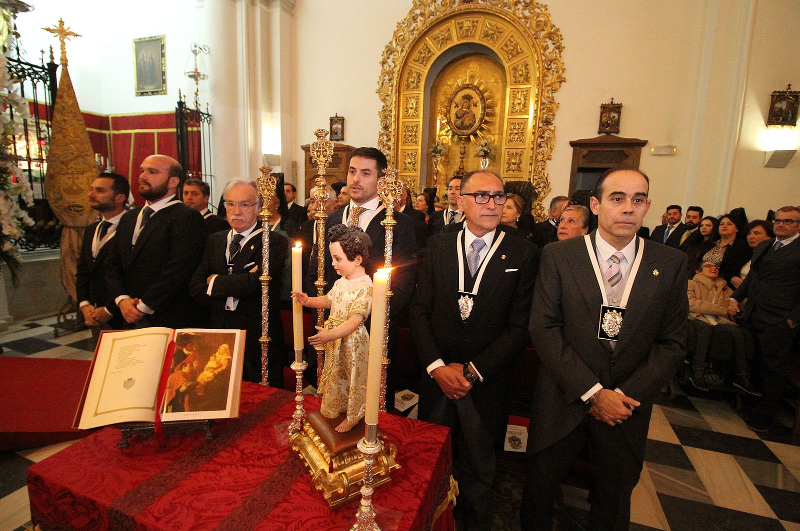 Imágenes de la bendición de la Virgen del Carmen