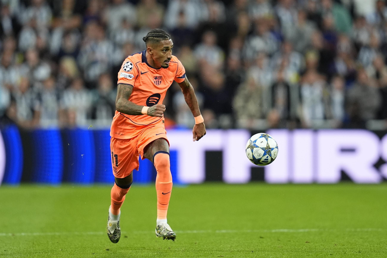 Las fotos del Newcastle-Barcelona