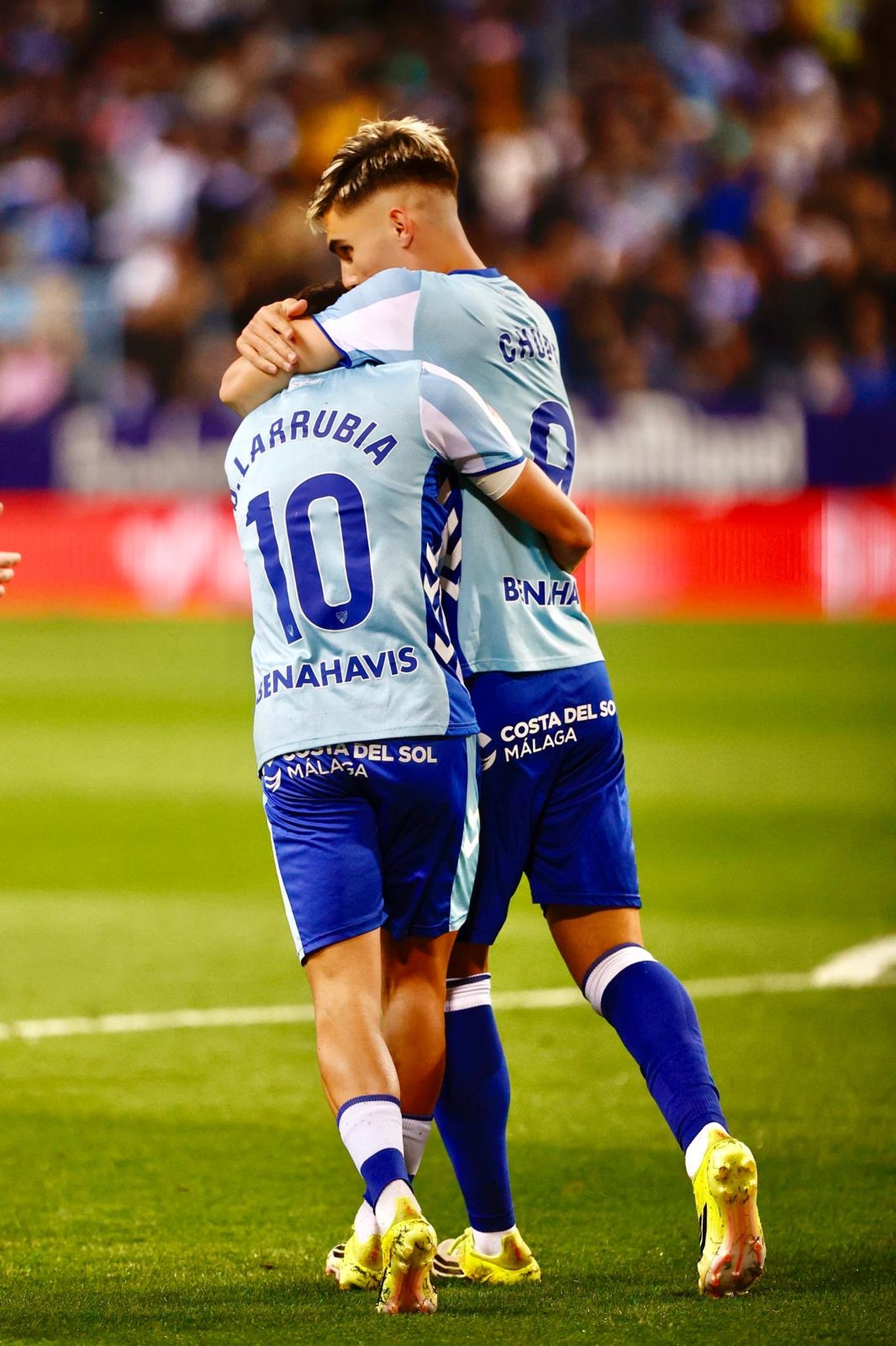 El Málaga CF-Real Valladolid, en fotos