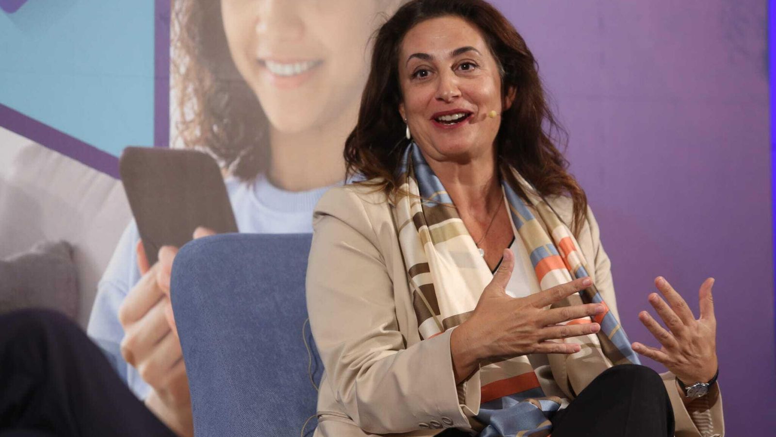 Laura Rojas Marcos, doctora en Psicología Clínica, Forense y de Salud, durante su intervención en el encuentro 'Salud financiera como estilo de vida'.