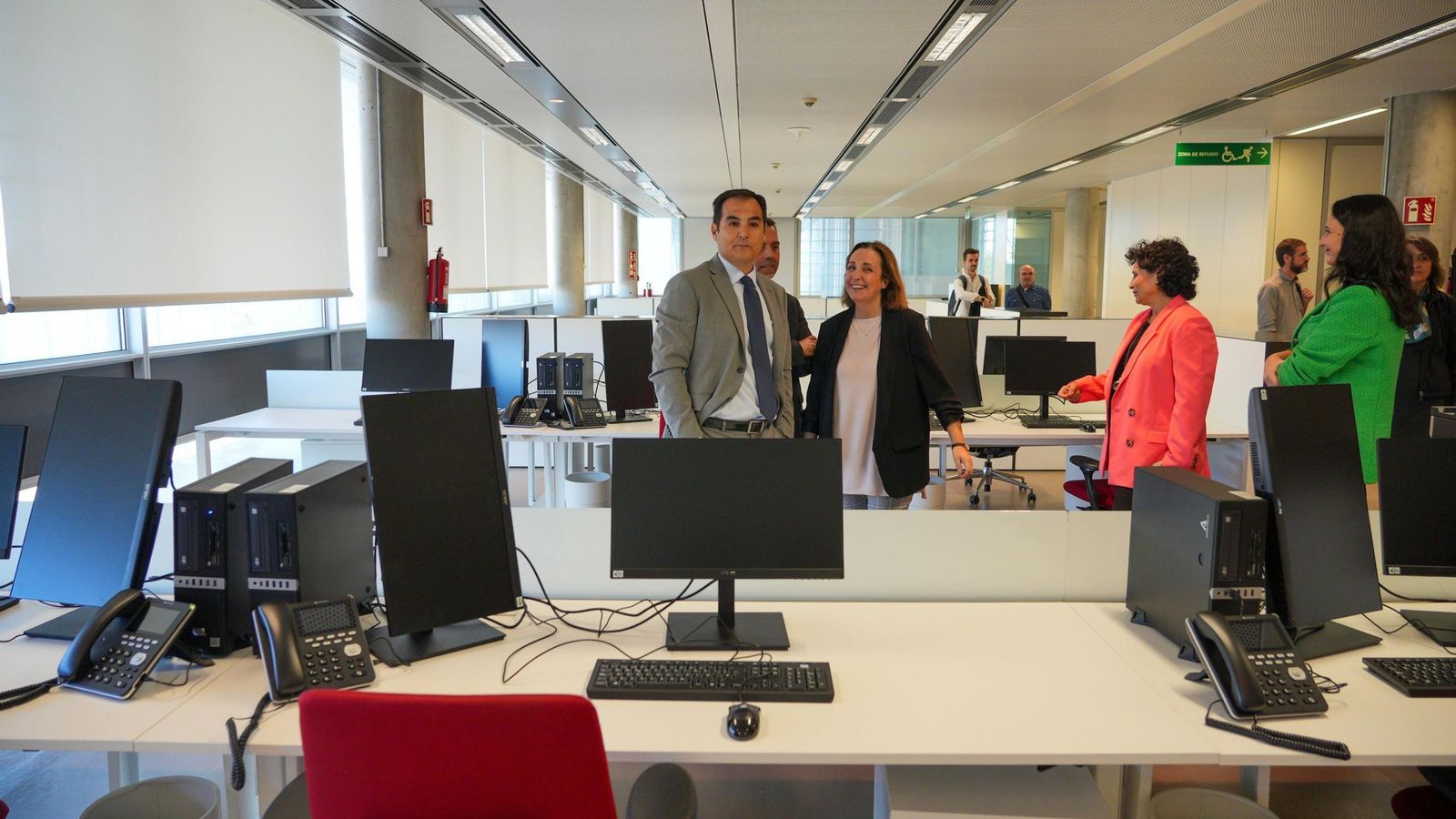 El consejero de Justicia, José Antonio Nieto, en una visita al nuevo campus judicial.