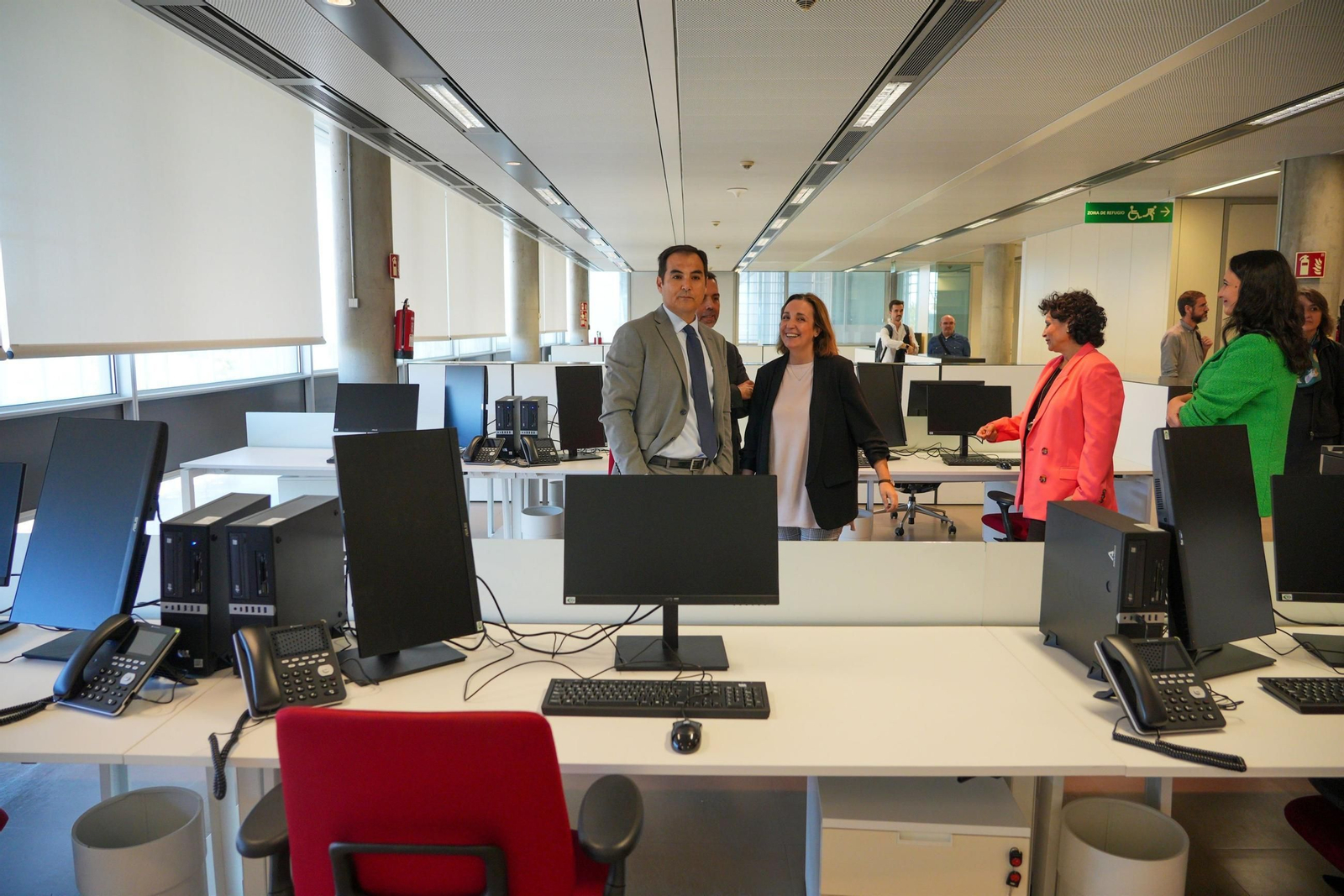 El consejero de Justicia, José Antonio Nieto, en una visita al nuevo campus judicial.