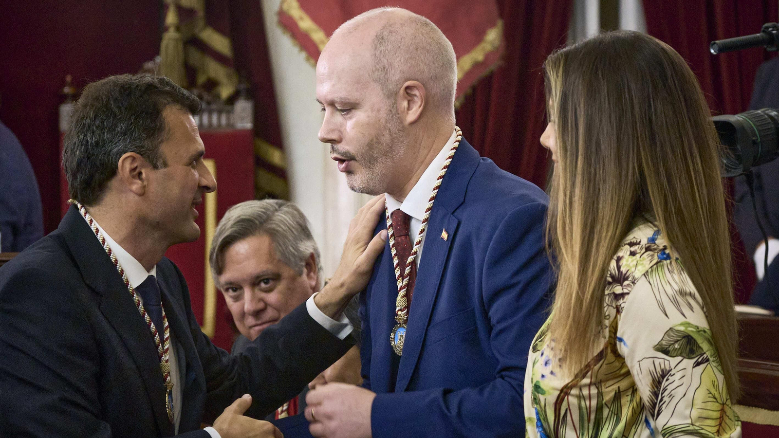 Pleno de  investidura de Bruno García.