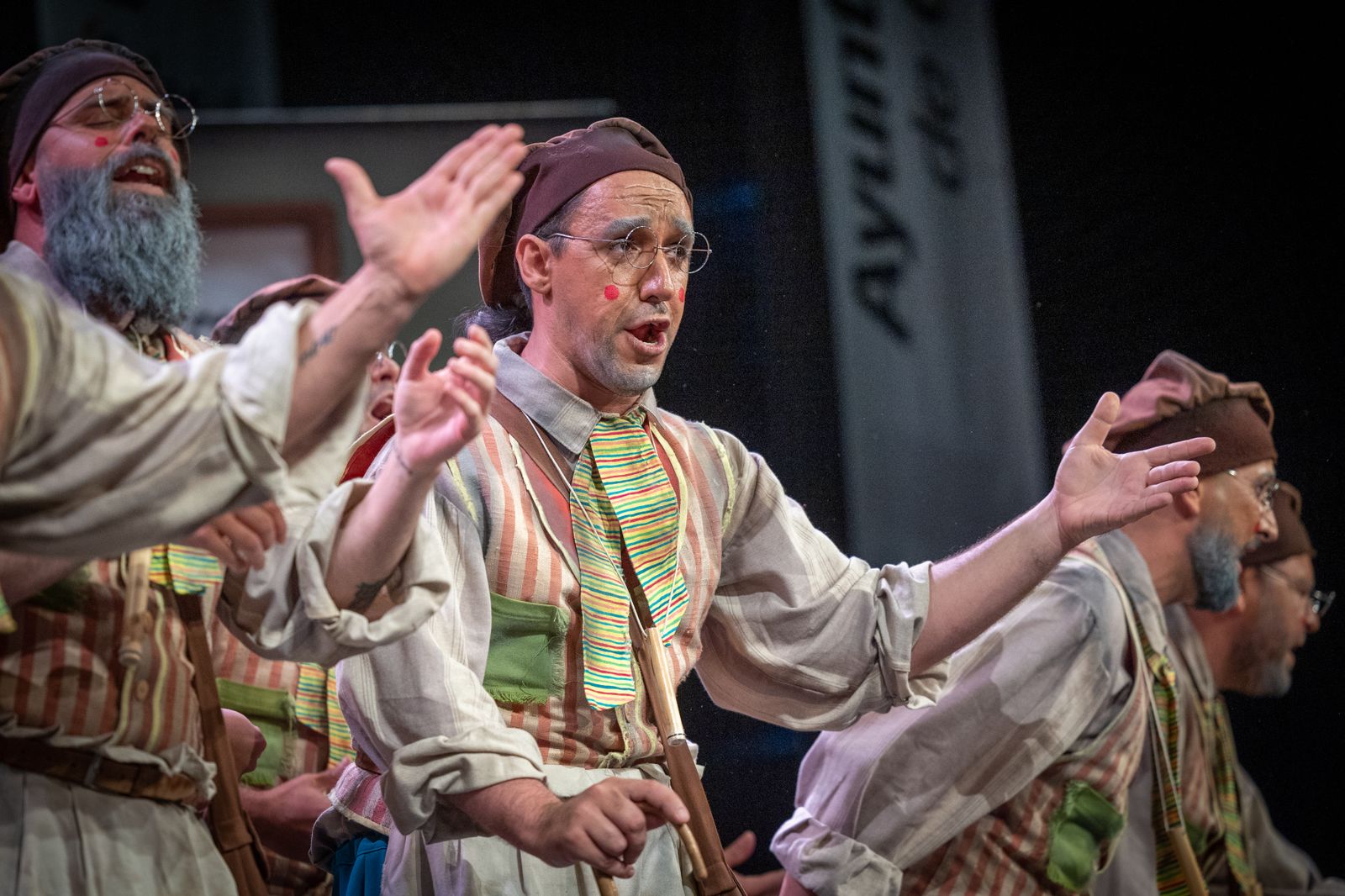 Comparsa 'Los maestros'