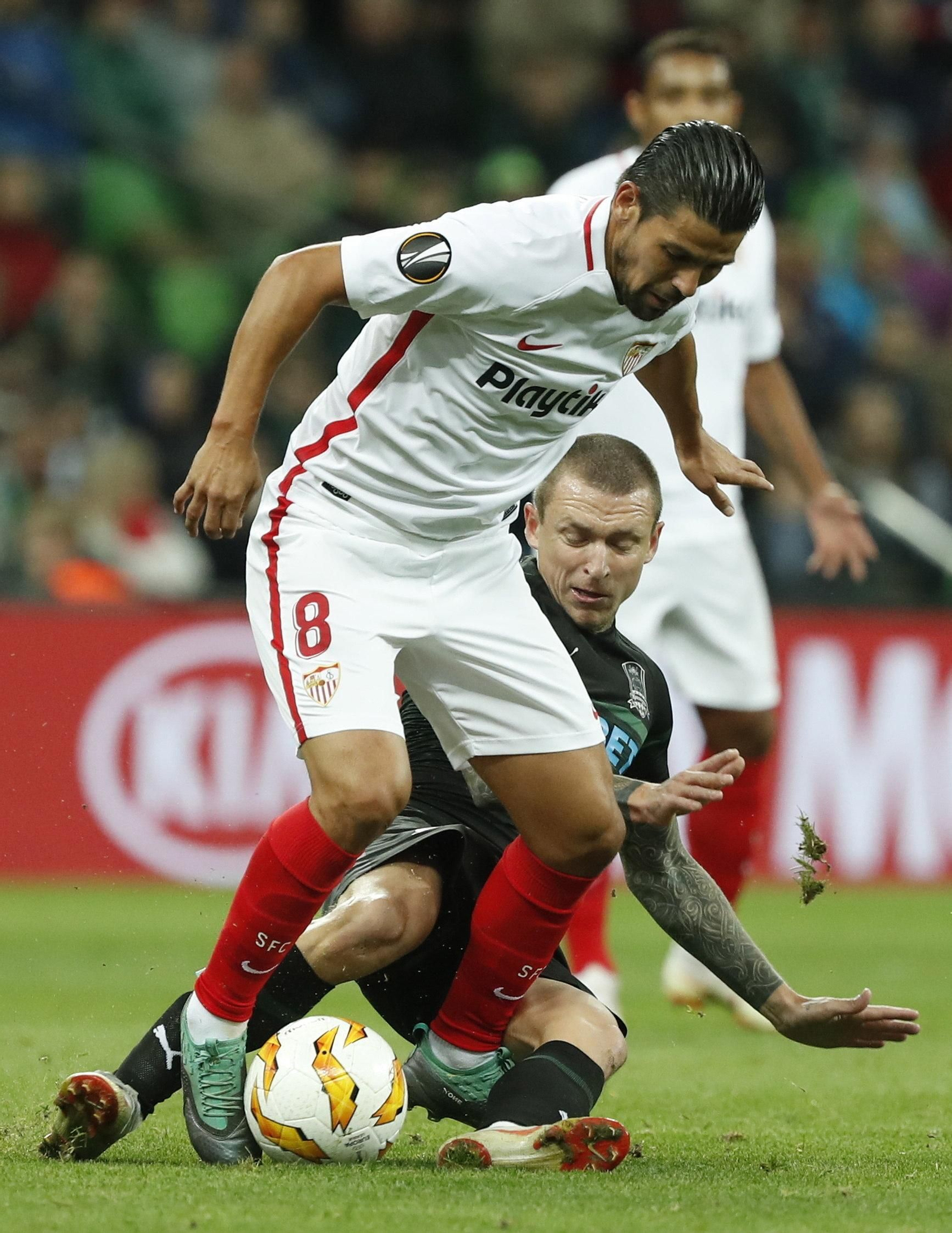 El Krasnodar-Sevilla FC, en imágenes