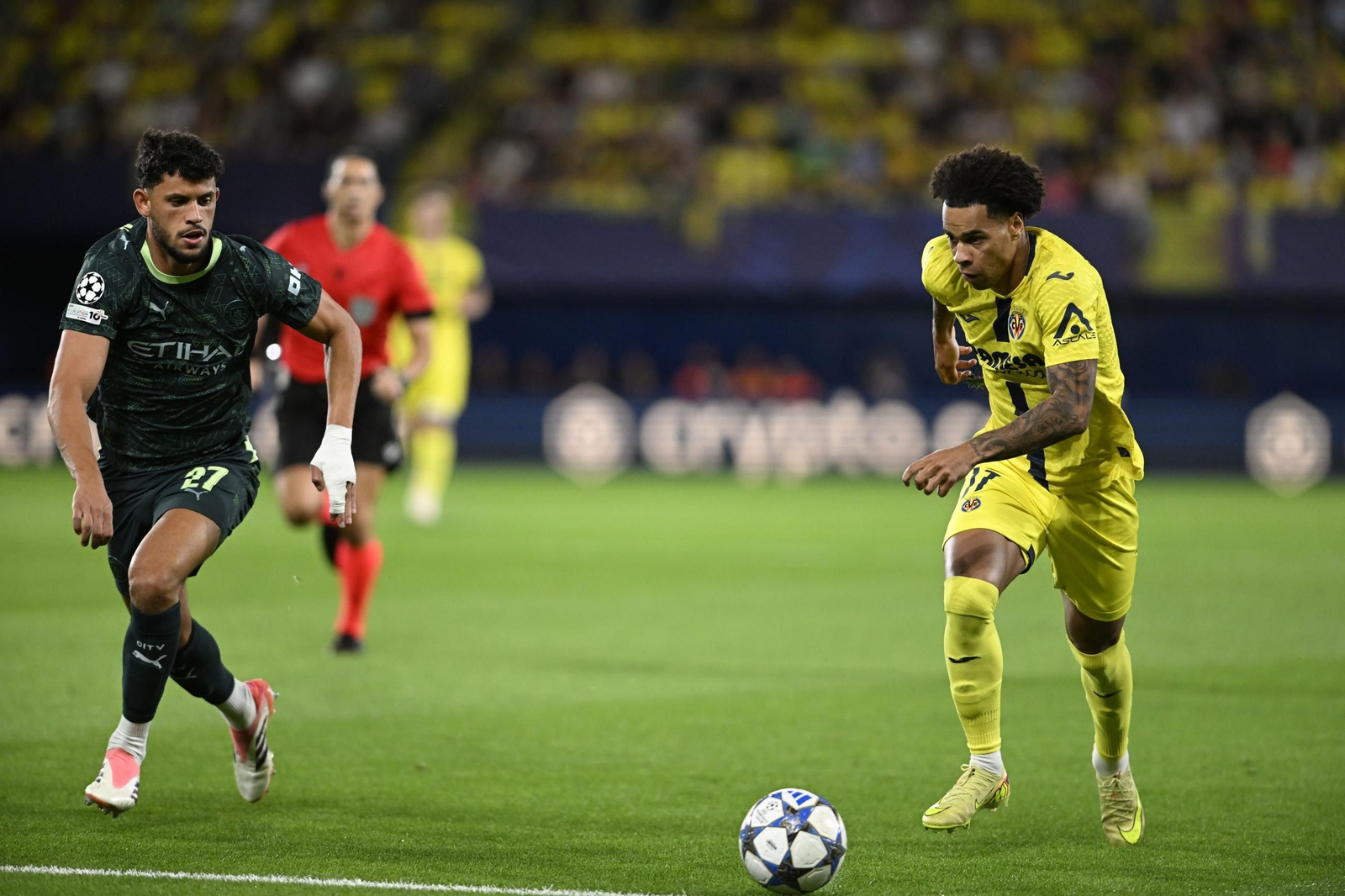 Las fotos del Villarreal-Manchester City